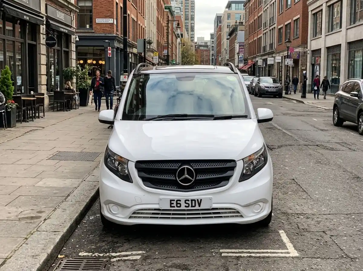 front view of vito