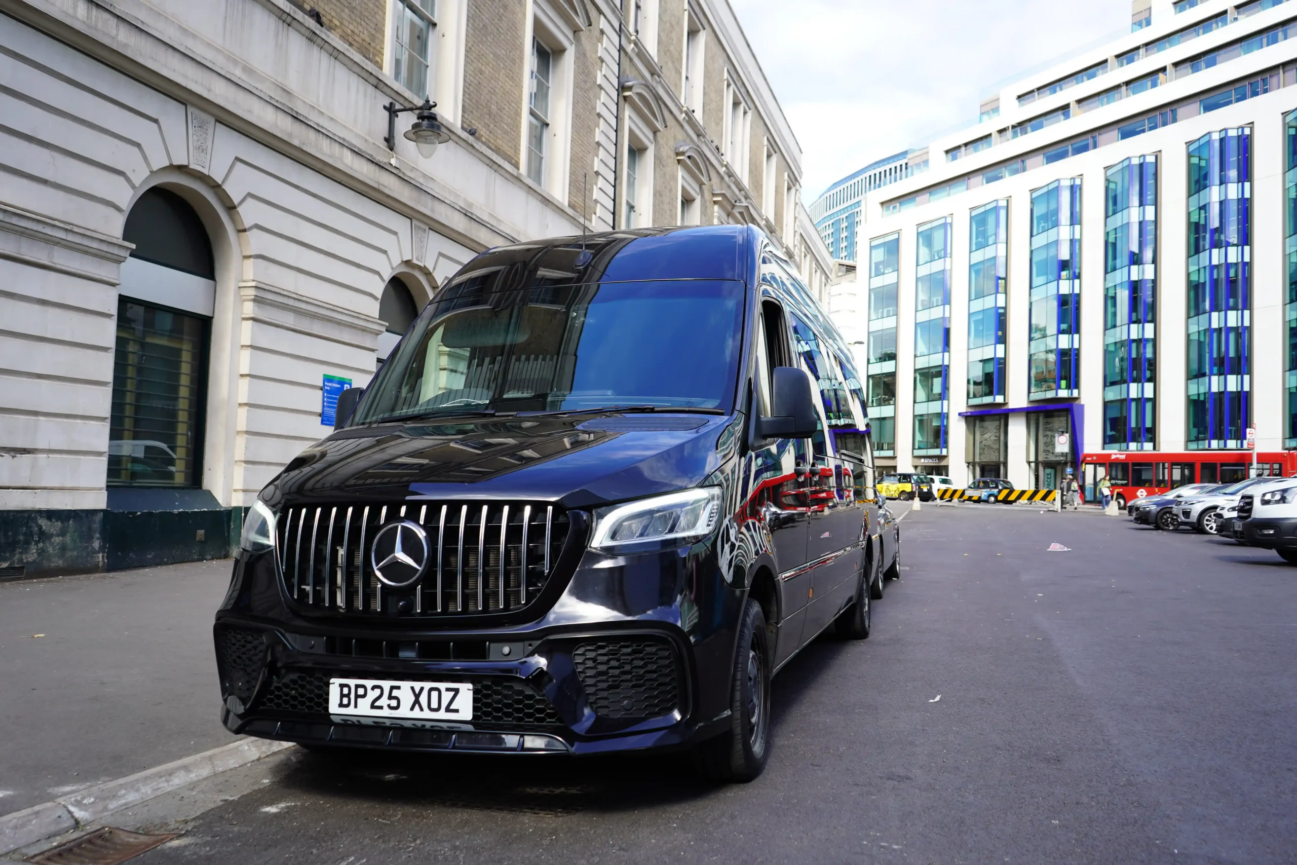 front left side of sprinter